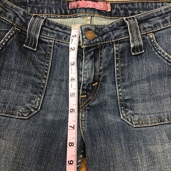 LEVI’S rare wide legs size 5M flare legs vintage - Picture 7 of 11
